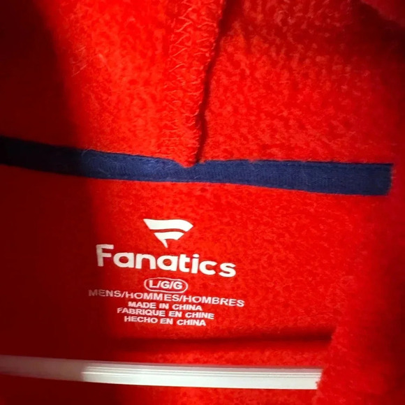 Montreal Canadiens Hockey Fanatics size Men’s Large Hoodie fan wear NHL - Picture 3 of 4